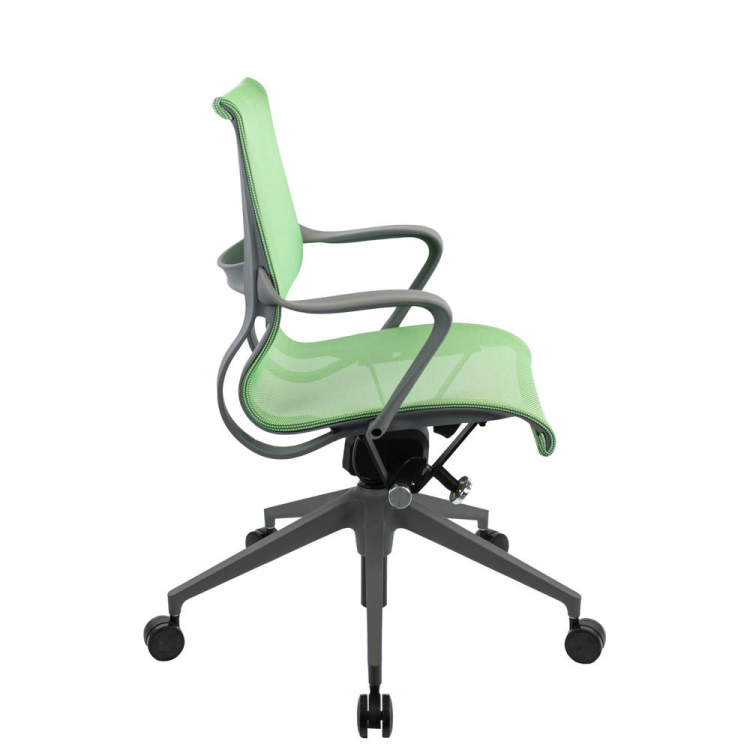 Кресло оператора Everprof Chicago Grey Сетка Зеленый