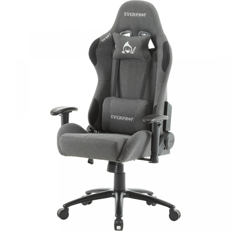 Геймерское кресло Everprof Ghost Ткань Серый