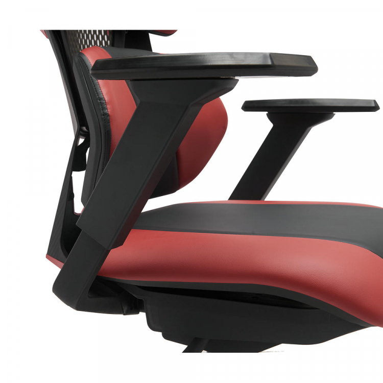 Геймерское кресло Everprof Tiger Экокожа Красный