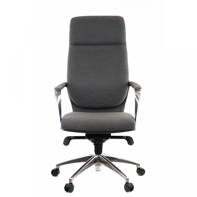 Кресло руководителя Everprof Paris Ткань Темно-Серый