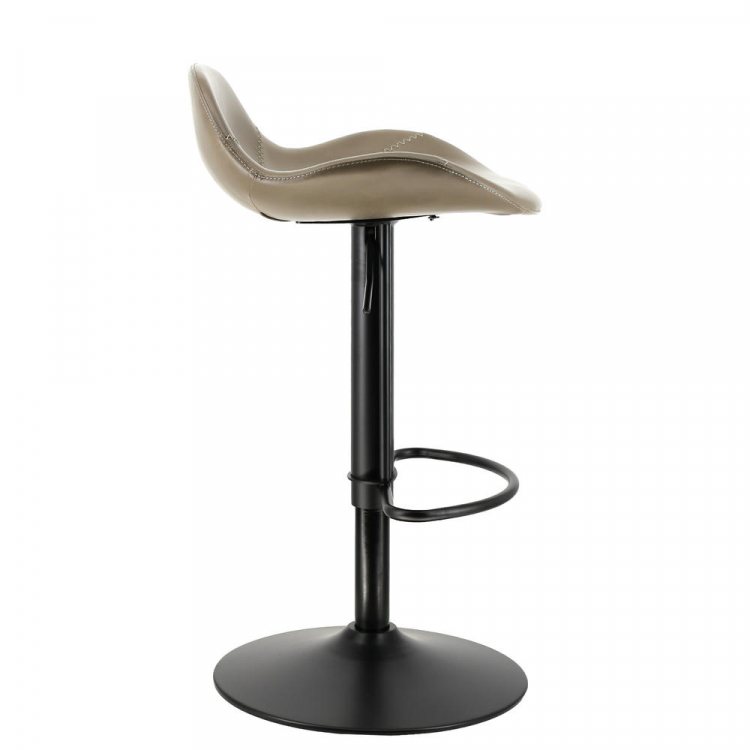 Барный стул Everprof Glory Экокожа Серый