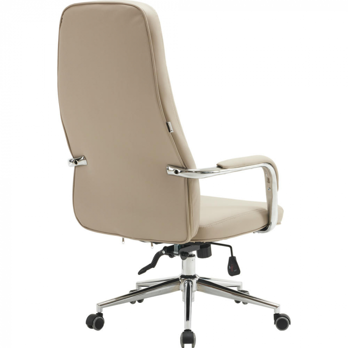 Кресло руководителя Everprof Vesta Экокожа Бежевый