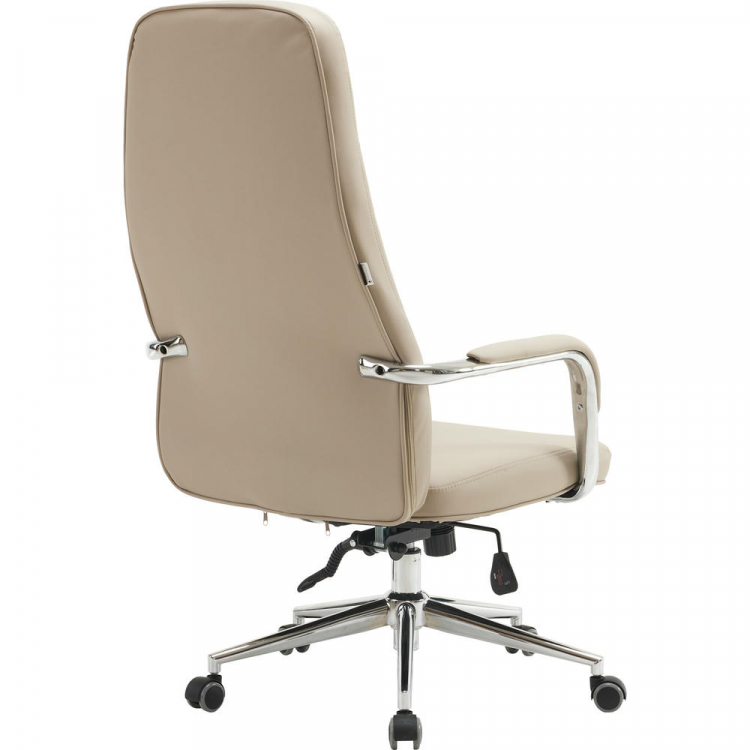 Кресло руководителя Everprof Vesta Экокожа Бежевый