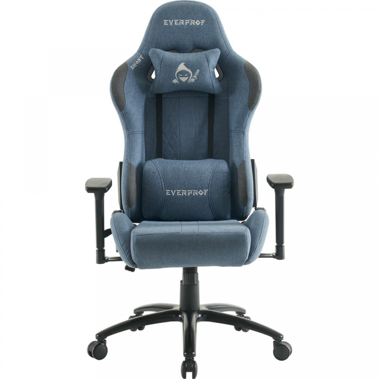 Геймерское кресло Everprof Ghost Ткань Синий