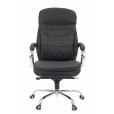 Кресло руководителя Everprof Valencia M Кожаное Черный