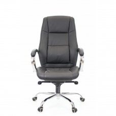 Кресло руководителя Everprof Kron M Кожаное Черный