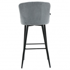 Барный стул Everprof Nico Ткань Серый