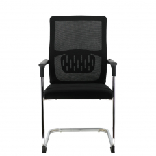 Кресло для посетителей Everprof EP-510 Сетка Черный