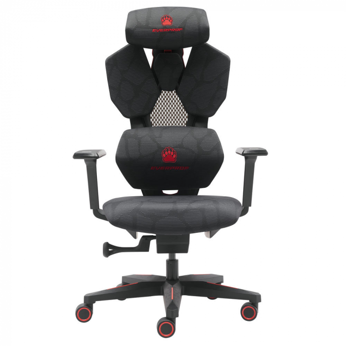 Геймерское кресло Everprof Tiger Сетка Черный