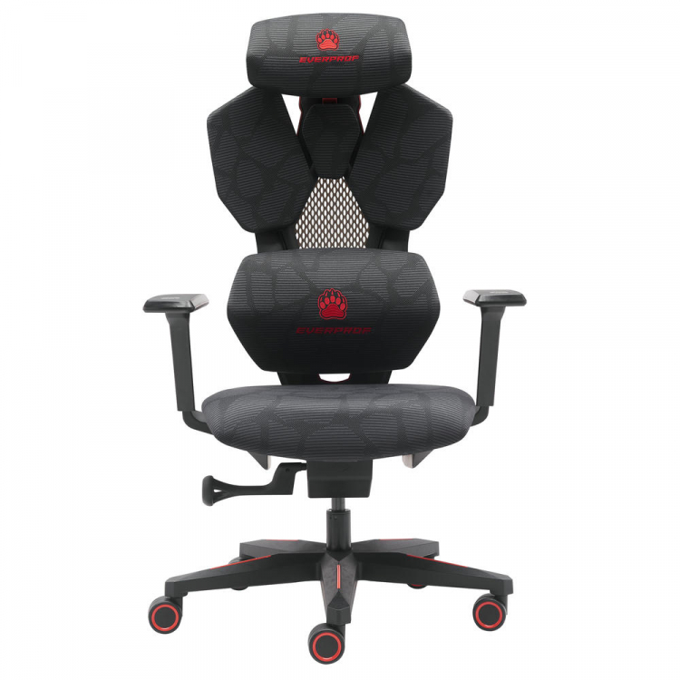 Геймерское кресло Everprof Tiger Сетка Черный