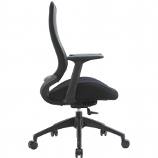 Операторское кресло Everprof Bug Ткань Черный