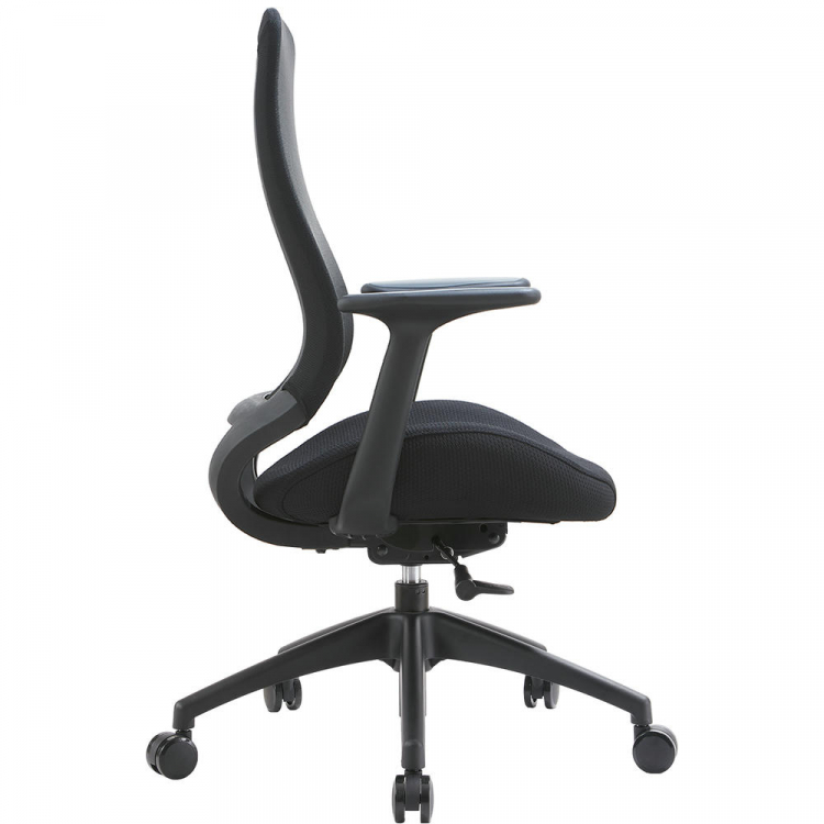 Операторское кресло Everprof Bug Ткань Черный