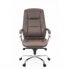 Кресло руководителя Everprof Kron M Кожаное Коричневый