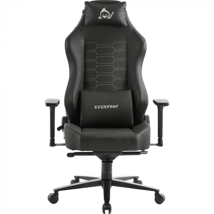 Геймерское кресло Everprof Blackshot Экокожа Черный