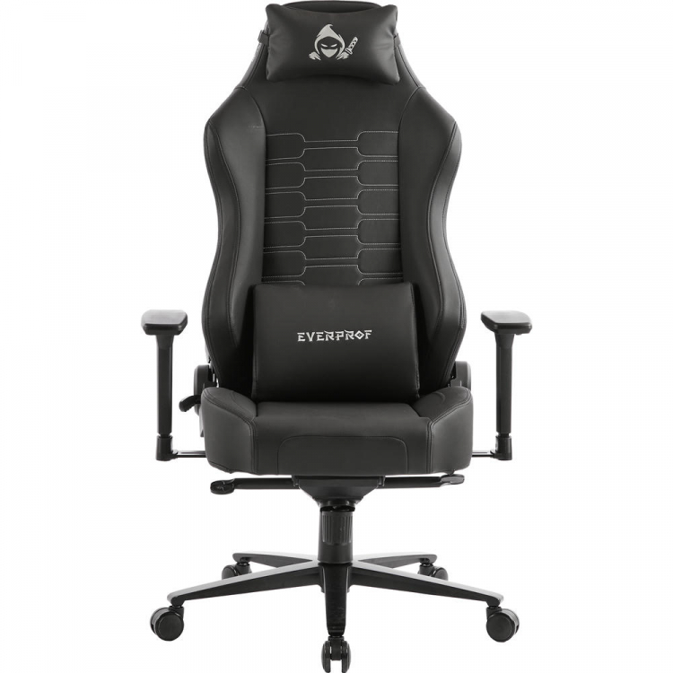 Геймерское кресло Everprof Blackshot Экокожа Черный