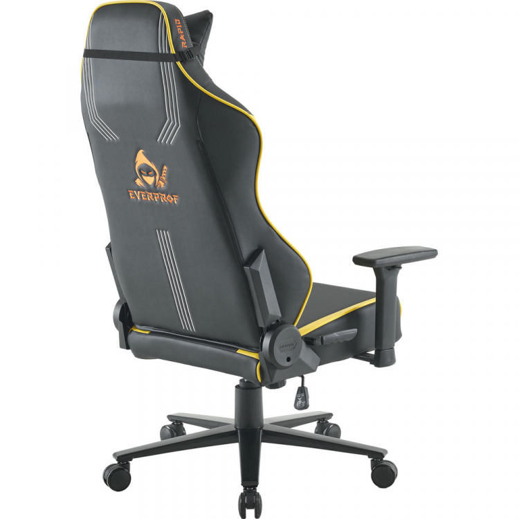 Геймерское кресло Everprof Rapid Экокожа Желтый