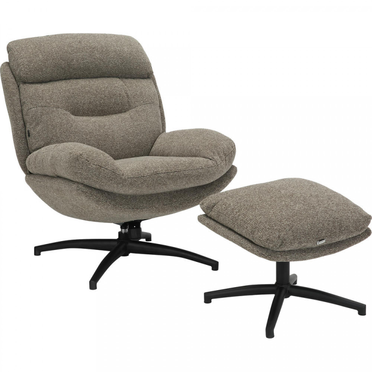 Реклайнер Everprof Kiwi Ткань Светло-серый