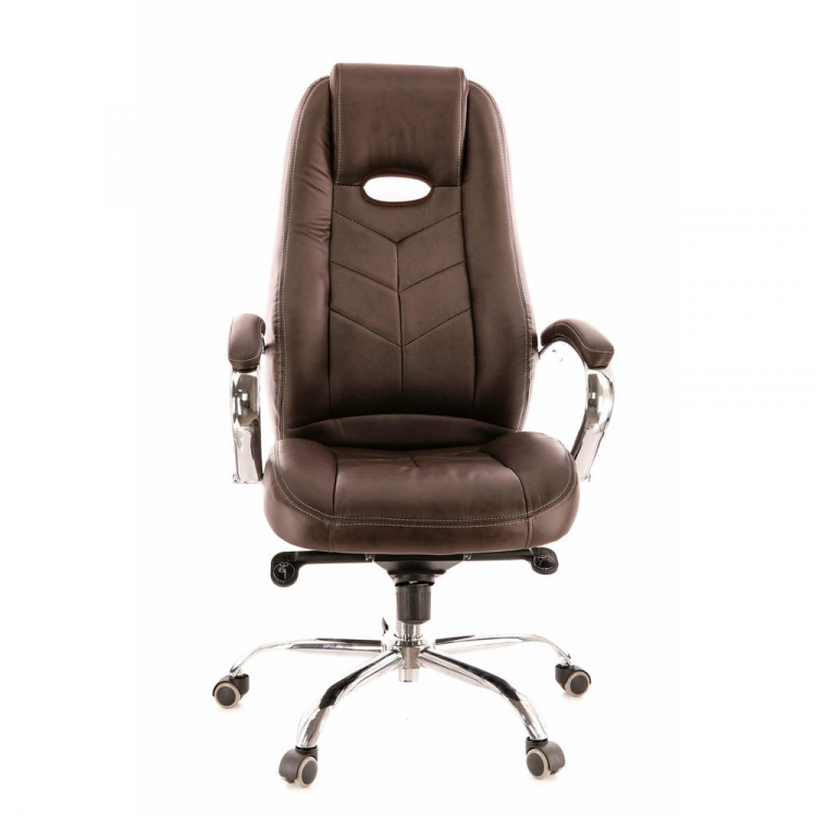 Кресло руководителя Everprof Drift M Экокожа Коричневый