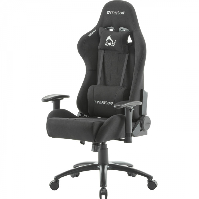 Геймерское кресло Everprof Ghost Ткань Черный