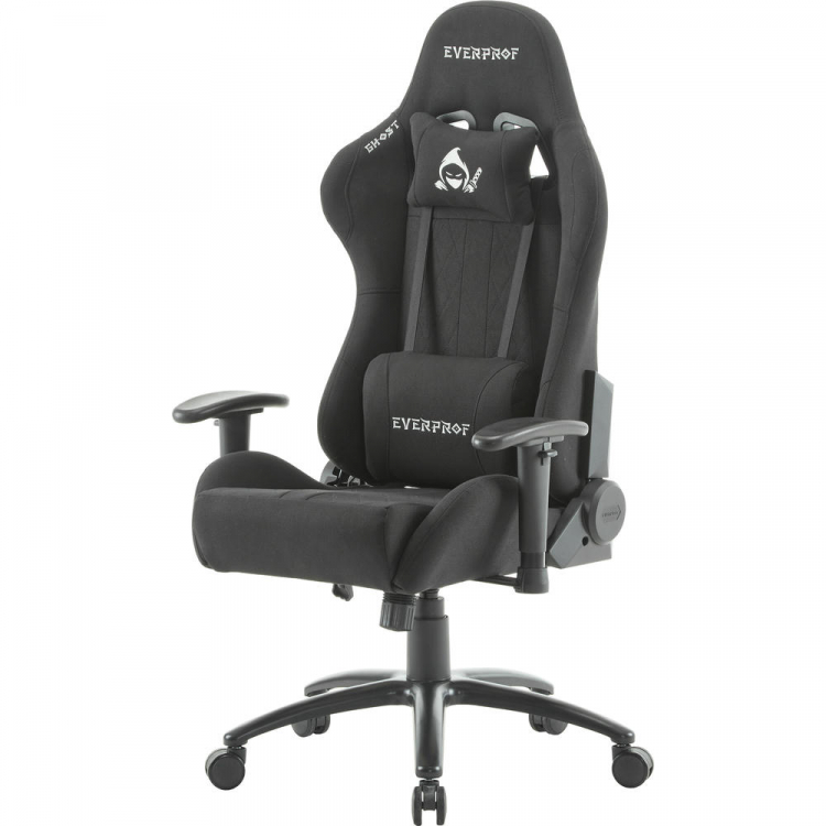 Геймерское кресло Everprof Ghost Ткань Черный