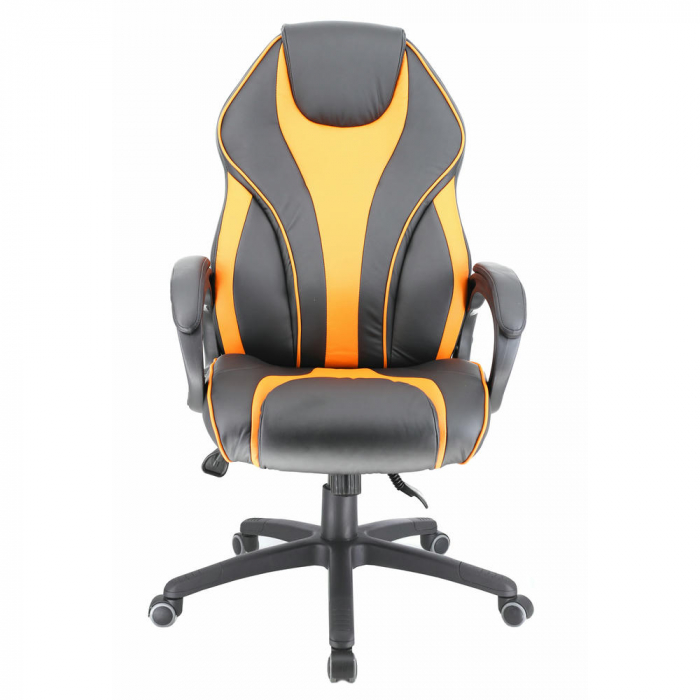 Геймерское кресло Everprof Wing TM Экокожа Оранжевый