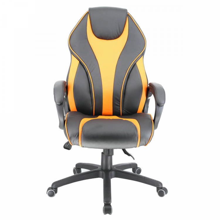 Геймерское кресло Everprof Wing TM Экокожа Оранжевый