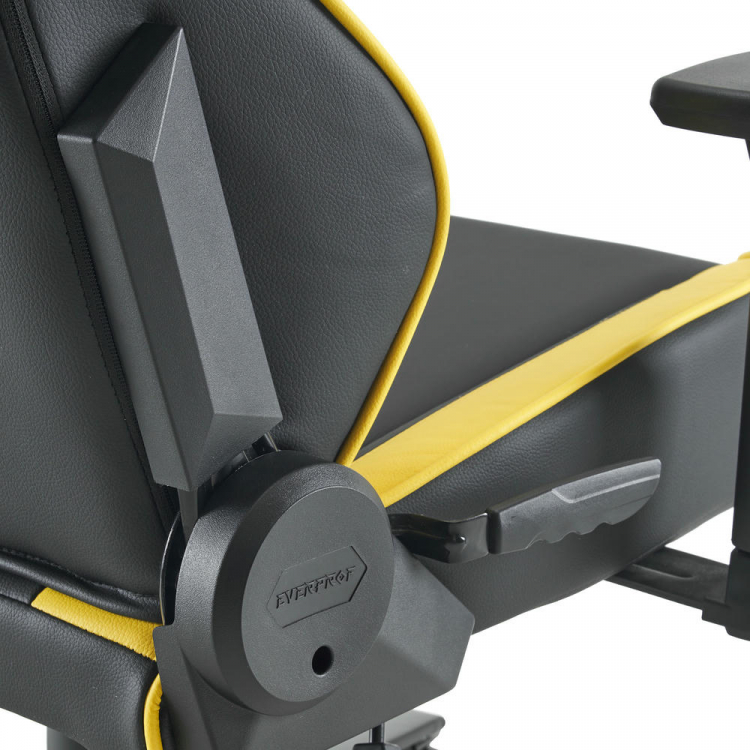 Геймерское кресло Everprof Rapid Экокожа Желтый