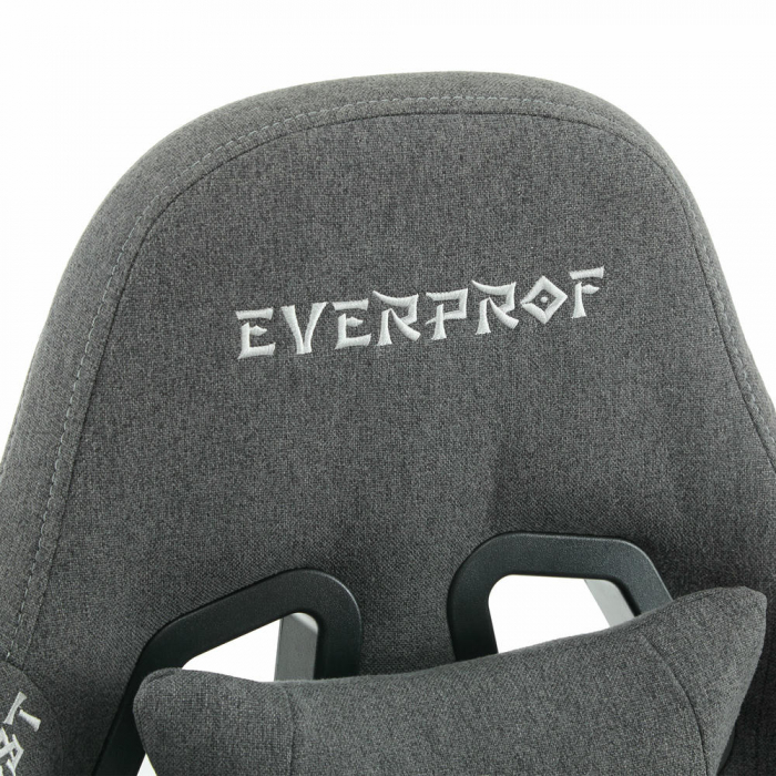 Геймерское кресло Everprof Ghost Ткань Серый