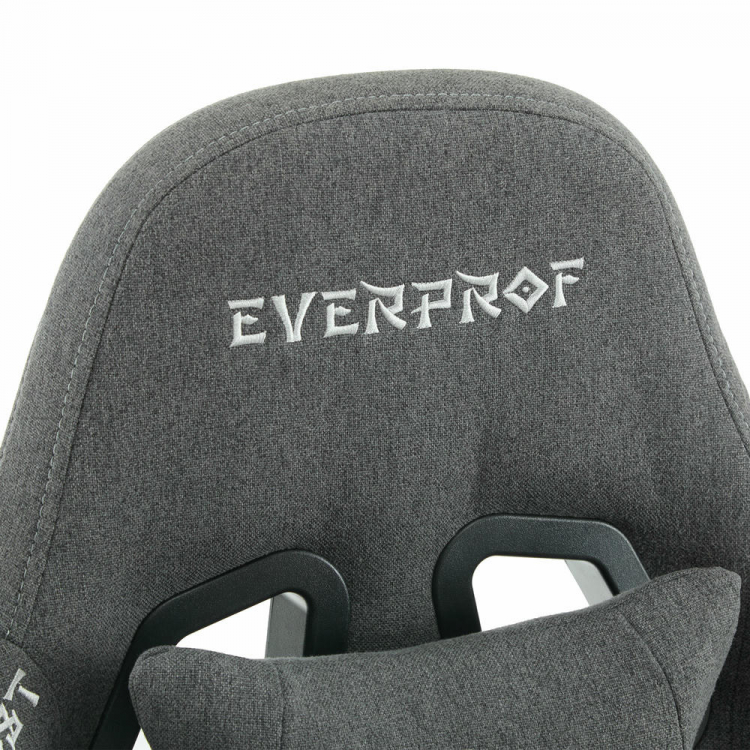 Геймерское кресло Everprof Ghost Ткань Серый