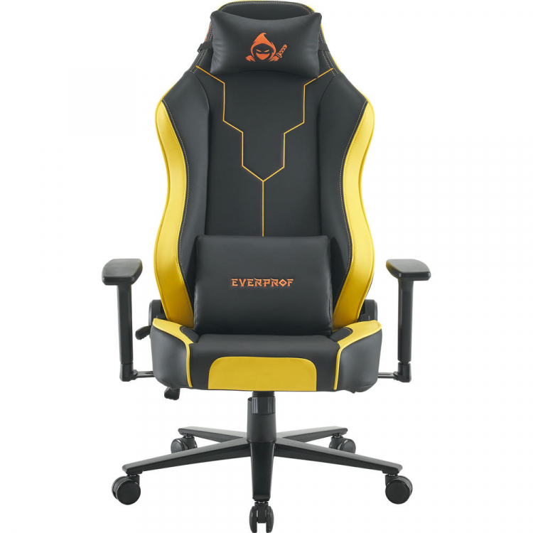 Геймерское кресло Everprof Rapid Экокожа Желтый