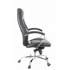 Кресло руководителя Everprof Kron M Кожаное Черный