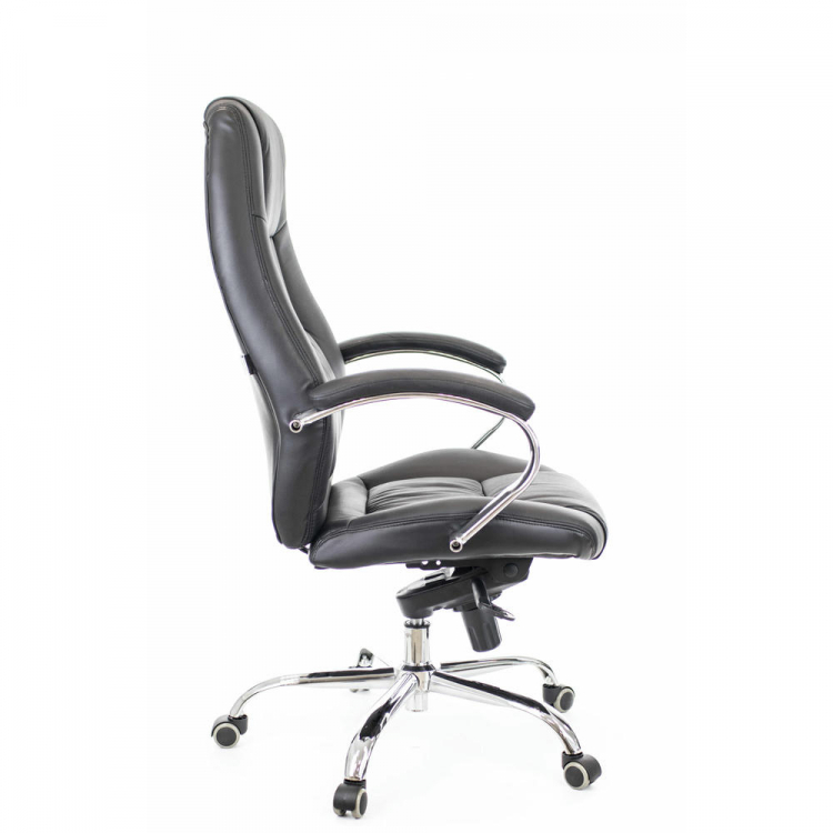 Кресло руководителя Everprof Kron M Кожаное Черный