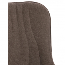 Обеденный стул Everprof Aqua Ткань Темно-коричневый