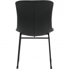 Кресло для посетителей Everprof Expo CF Экокожа Черный