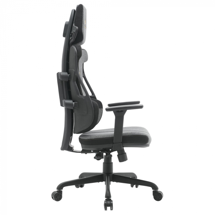 Геймерское кресло Everprof Serval S Ткань Черно-серый