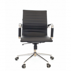 Операторское кресло Everprof Leo T Экокожа Черный