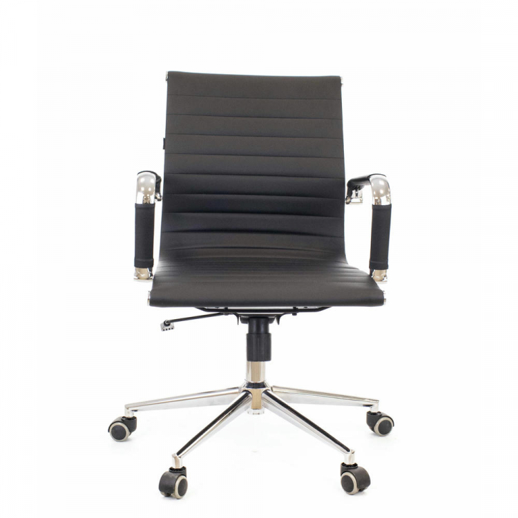 Операторское кресло Everprof Leo T Экокожа Черный