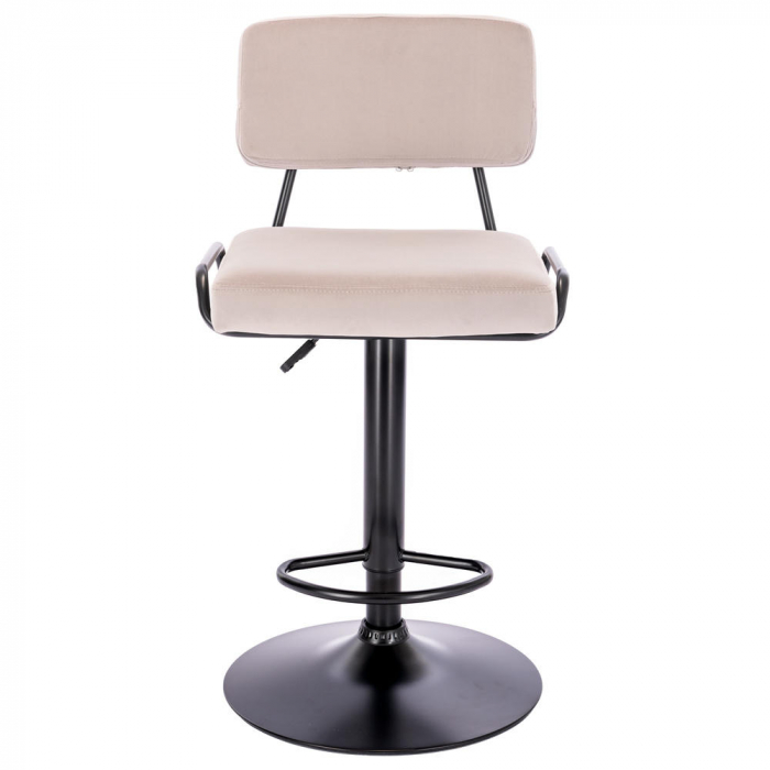 Барный стул Everprof Bit Ткань Серо-бежевый