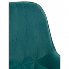 Барный стул Everprof Grace Black Ткань Темно-зеленый