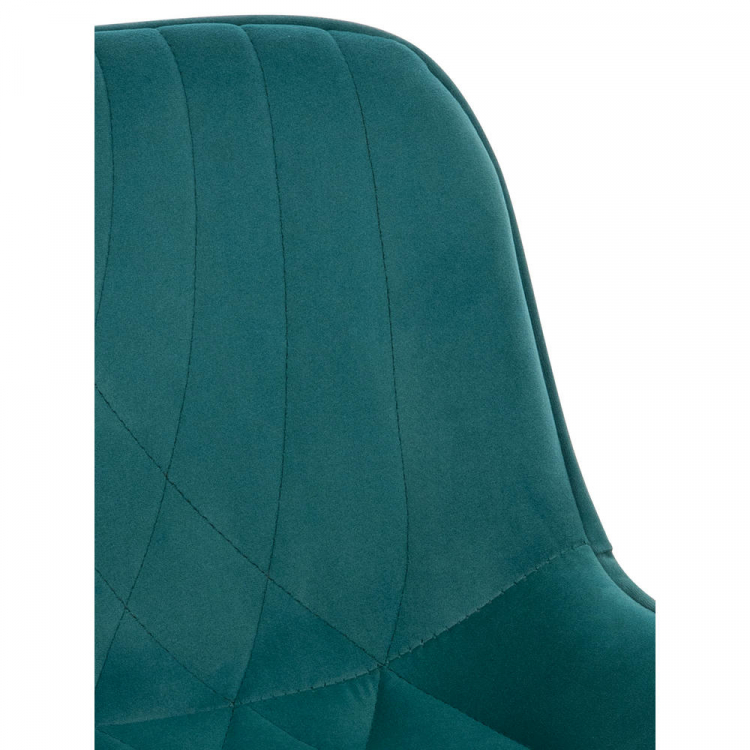 Барный стул Everprof Grace Black Ткань Темно-зеленый