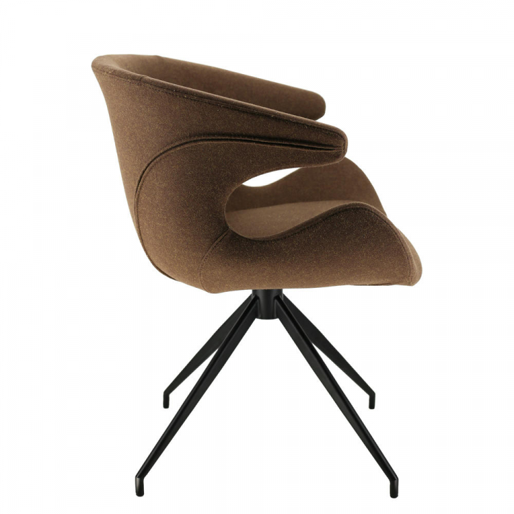 Обеденное кресло Everprof Liberty Ткань Коричневый