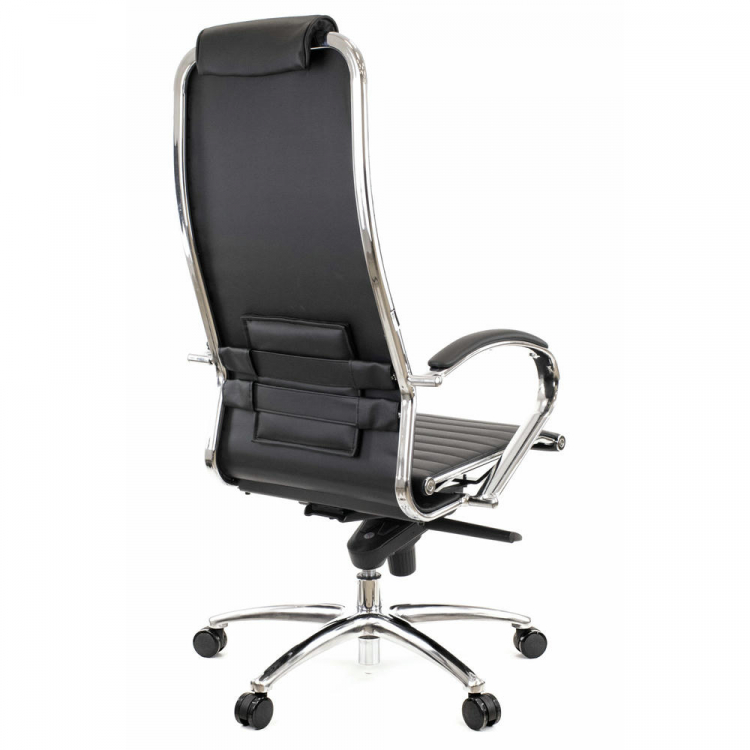 Кресло руководителя Everprof Deco Экокожа Черный