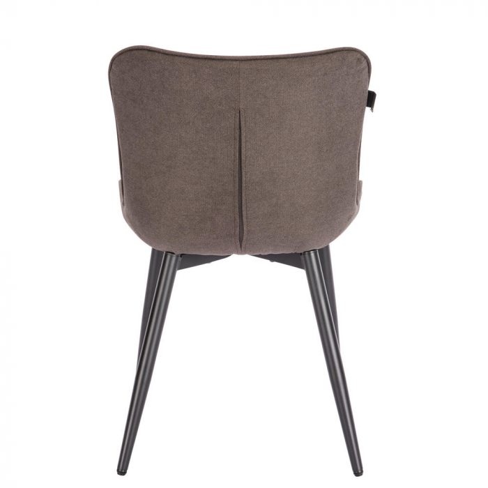 Обеденный стул Everprof Aqua Ткань Темно-коричневый