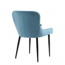 Обеденный стул Everprof Ray Ткань Голубой