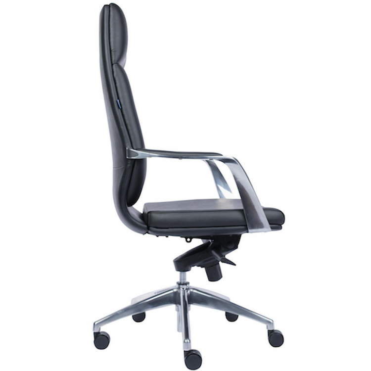 Кресло руководителя Everprof Paris Экокожа Черный