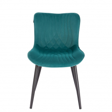Обеденный стул Everprof Aqua Ткань Темно-зеленый
