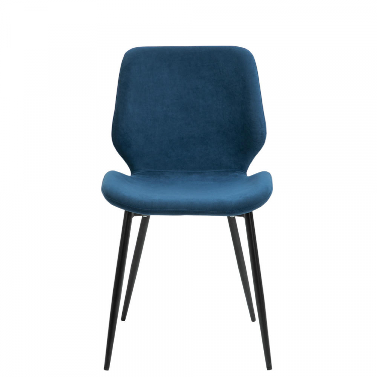 Обеденный стул Everprof Boom Ткань Синий