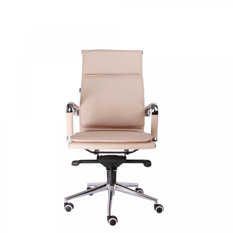 Кресло руководителя Everprof Nerey M Экокожа Бежевый