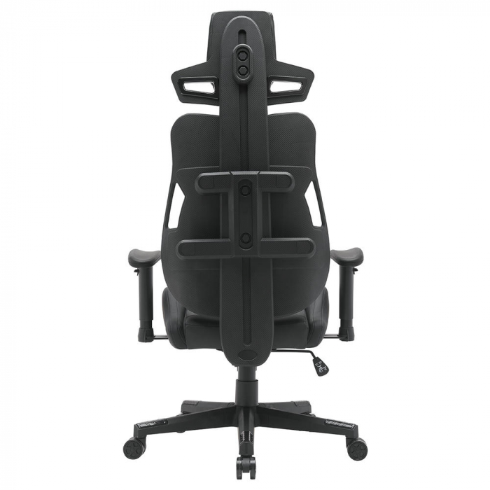 Геймерское кресло Everprof Serval Q Экокожа Черный