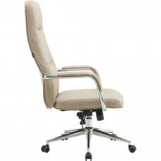 Кресло руководителя Everprof Vesta Экокожа Бежевый